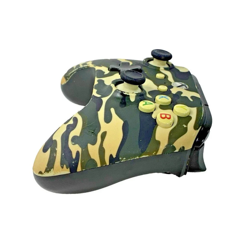 PowerA Camouflage Xbox One Wired Controller Model 1508487-03 Tested